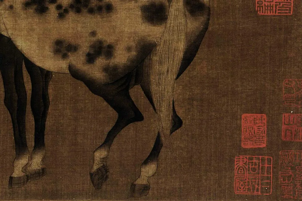 赵嵒《调马图》局部-03