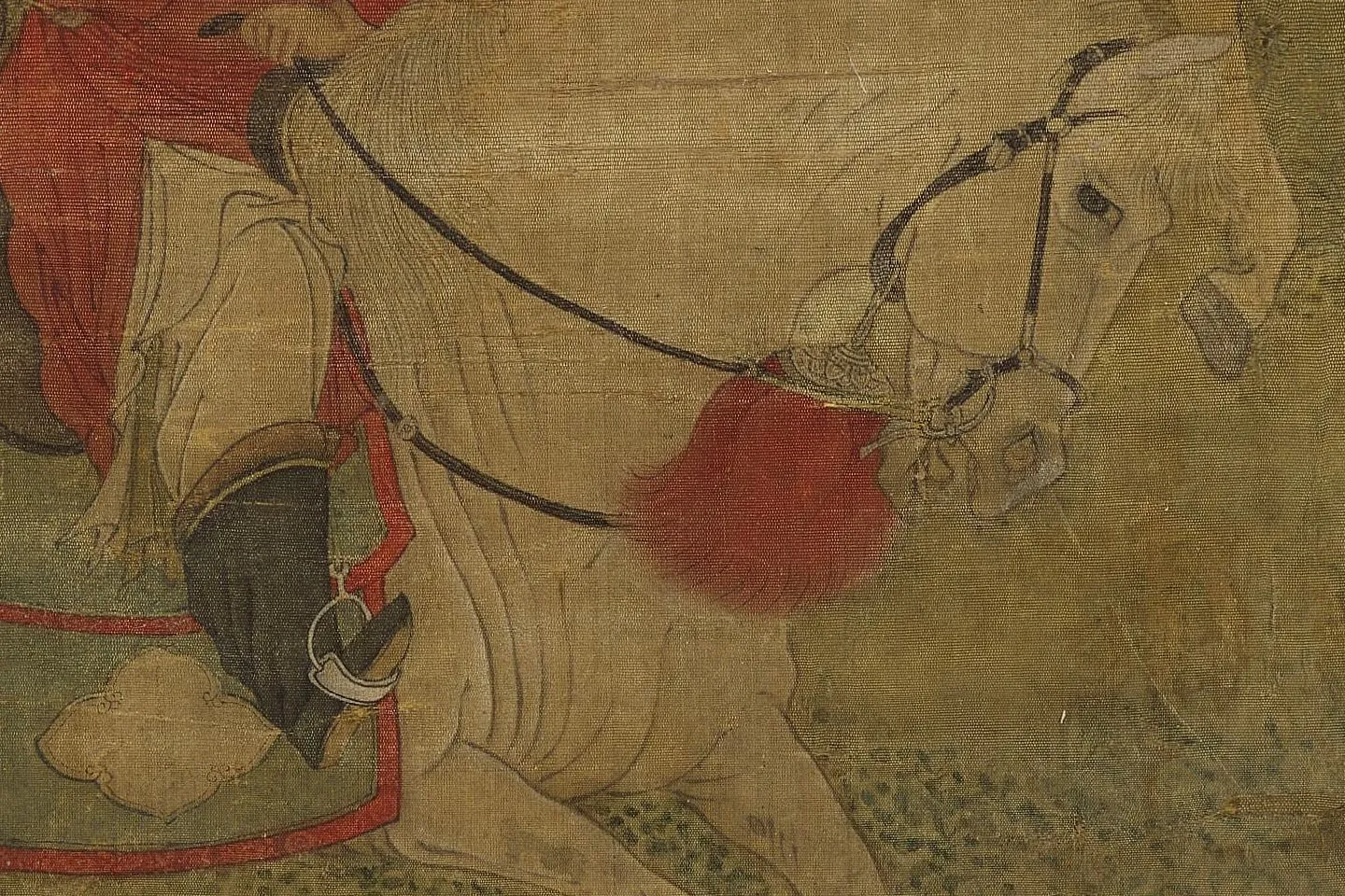 赵喦《八达春游图》高清大图局部 (7)