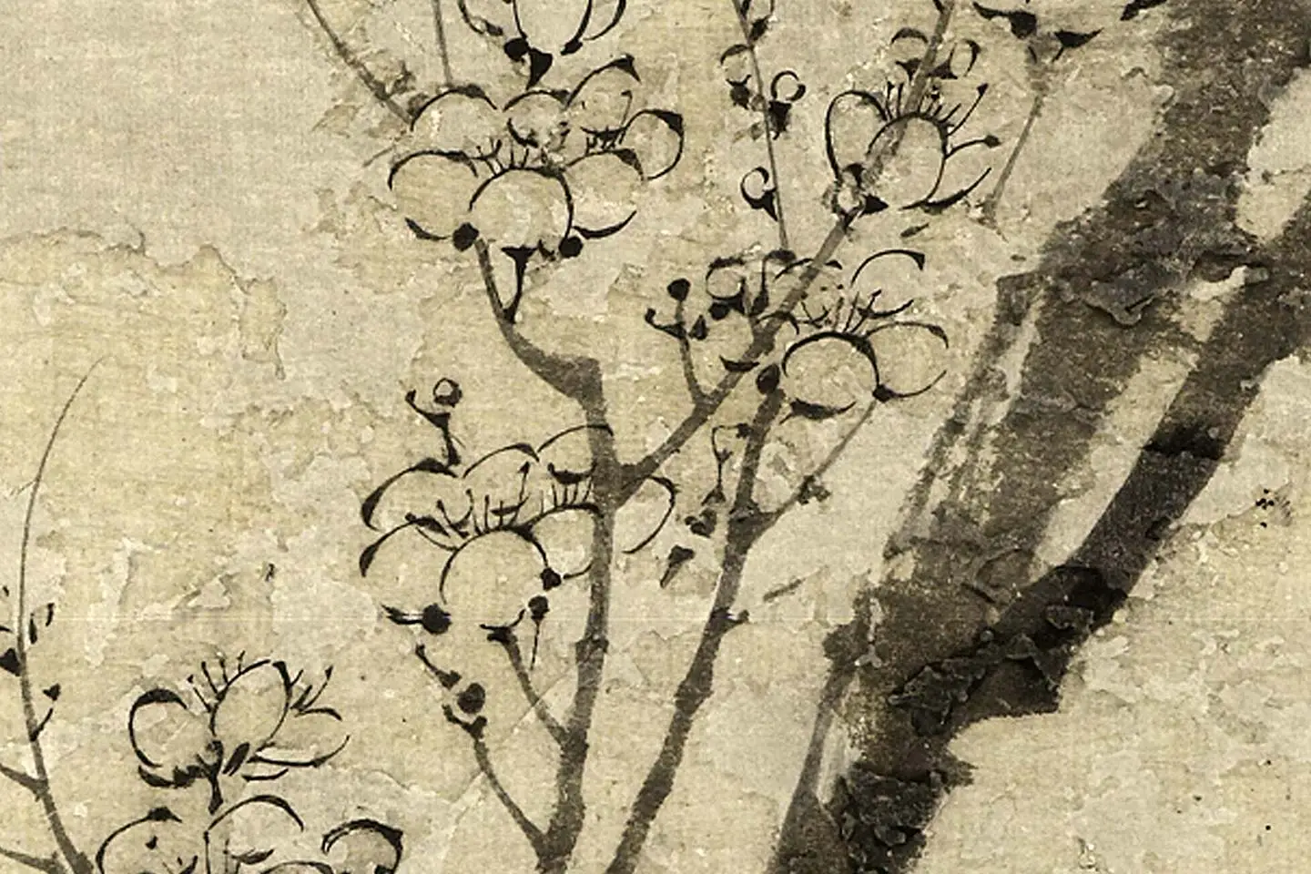 王冕《墨梅图》局部 (3)