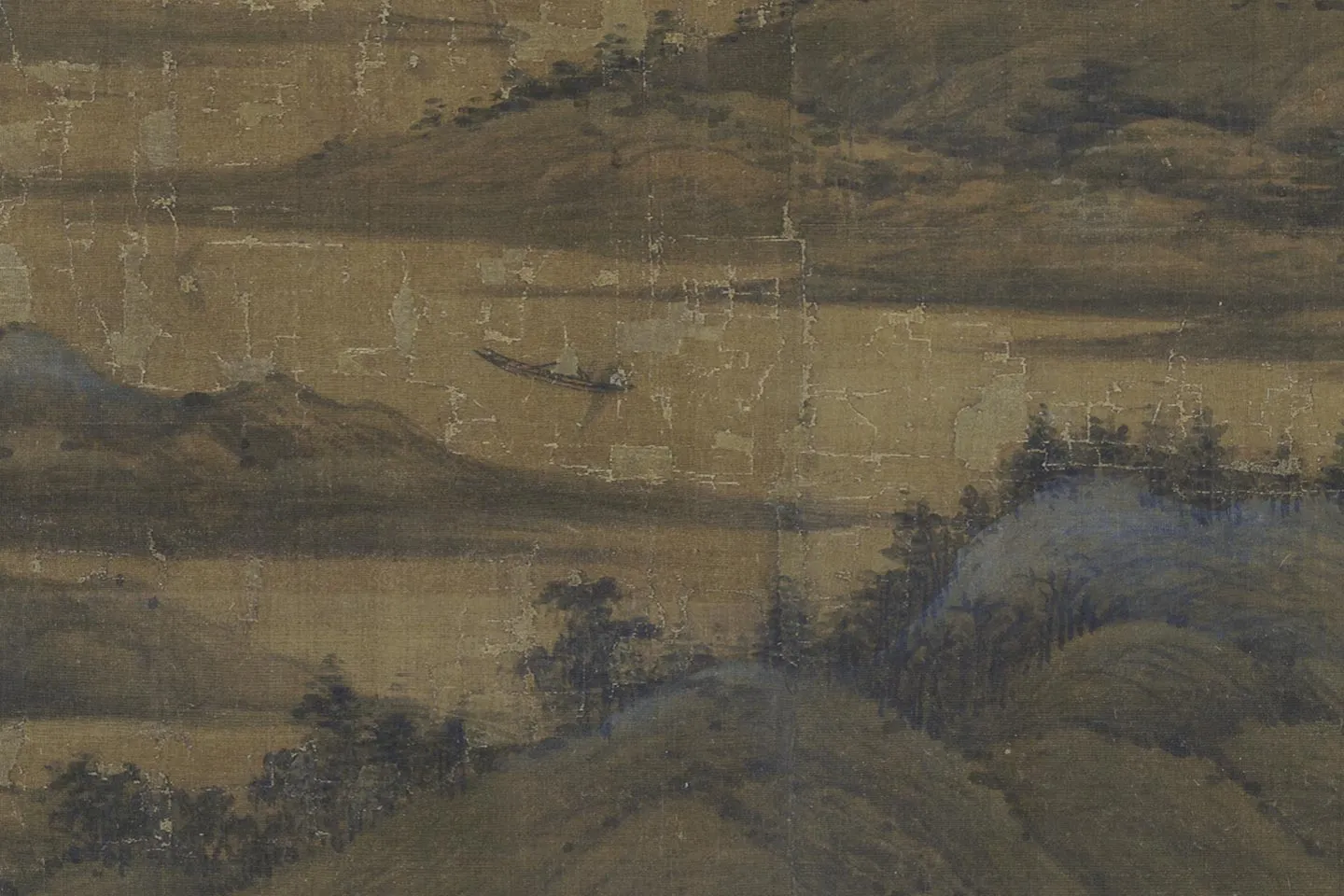 董源《龙宿郊民图》局部 (12)