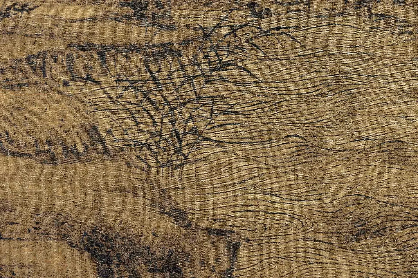 卫贤《高士图(梁伯鸾图)》高清大图局部 (5)