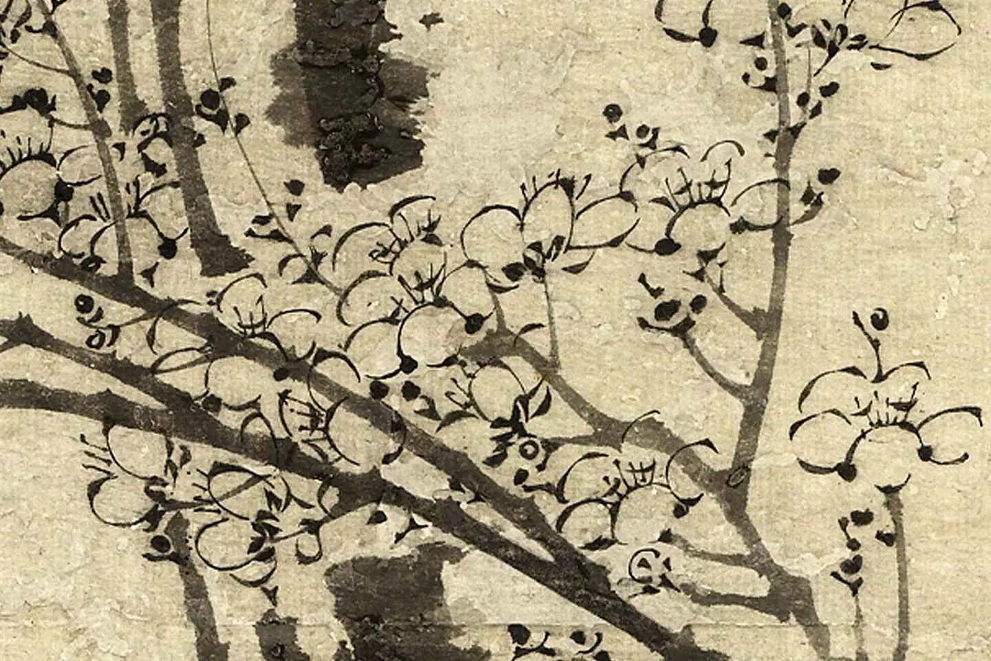 王冕《墨梅图》局部 (5)