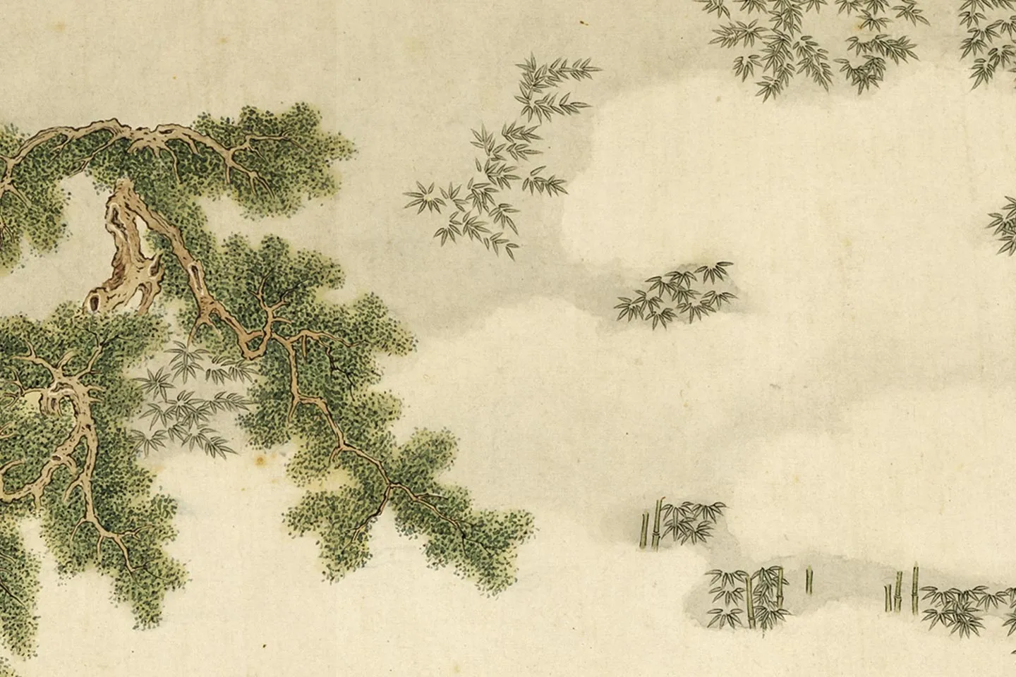 清·顾铨《摹阮郜女仙图》局部 (11)