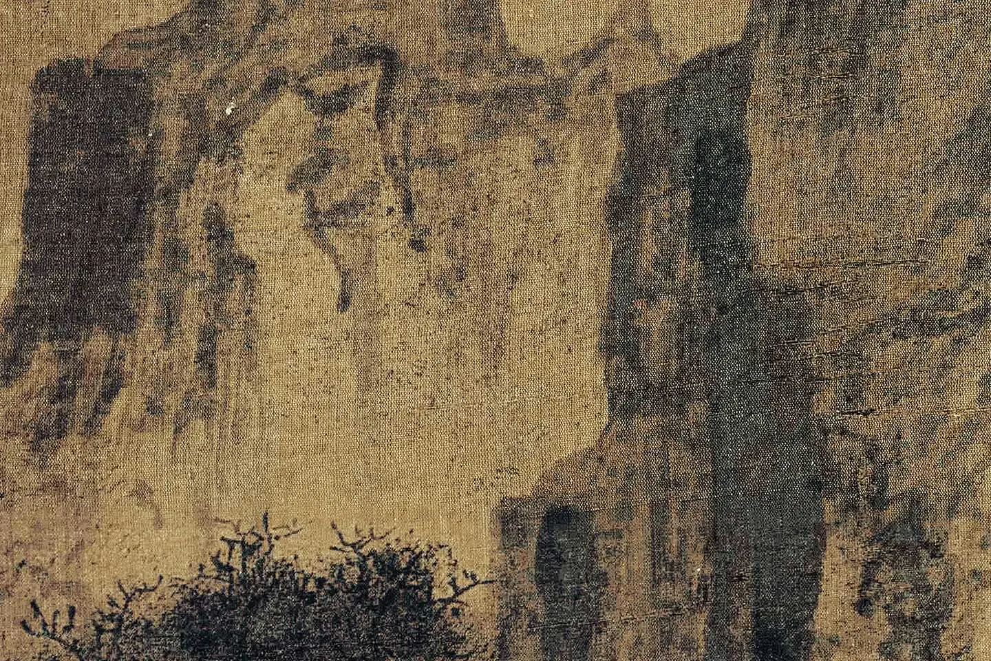 卫贤《高士图(梁伯鸾图)》高清大图局部 (12)