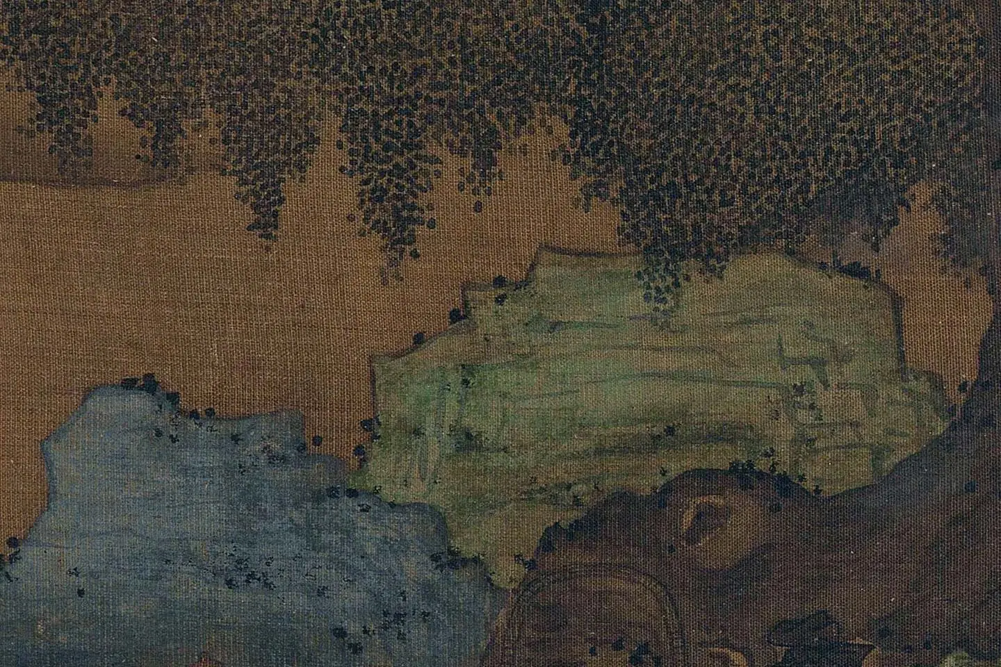 李昇《货郎图》高清大图局部 (3)