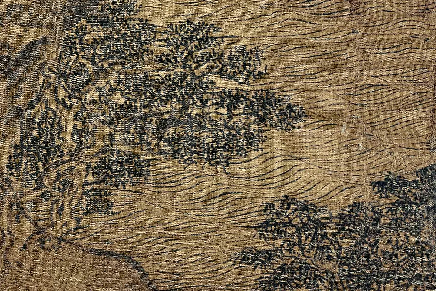 卫贤《高士图(梁伯鸾图)》高清大图局部 (9)