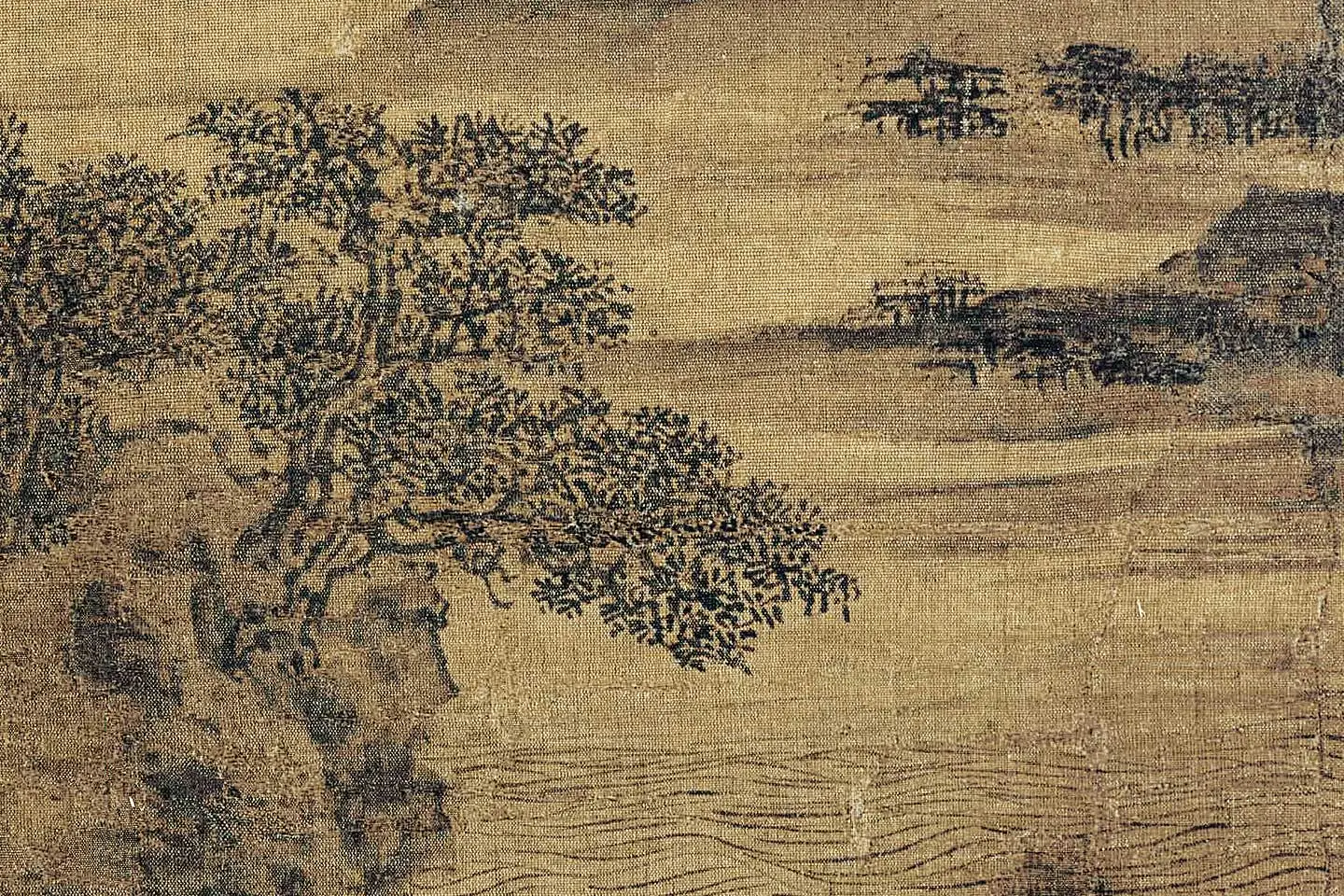 卫贤《高士图(梁伯鸾图)》高清大图局部 (10)