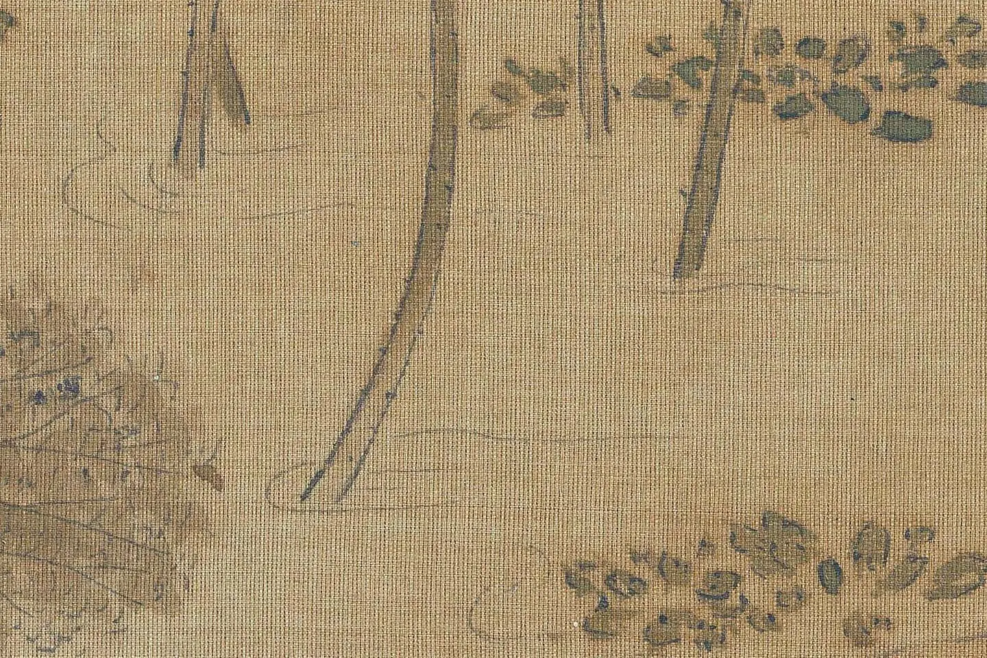 惠崇《秋渚文禽图》高清大图局部 (7)