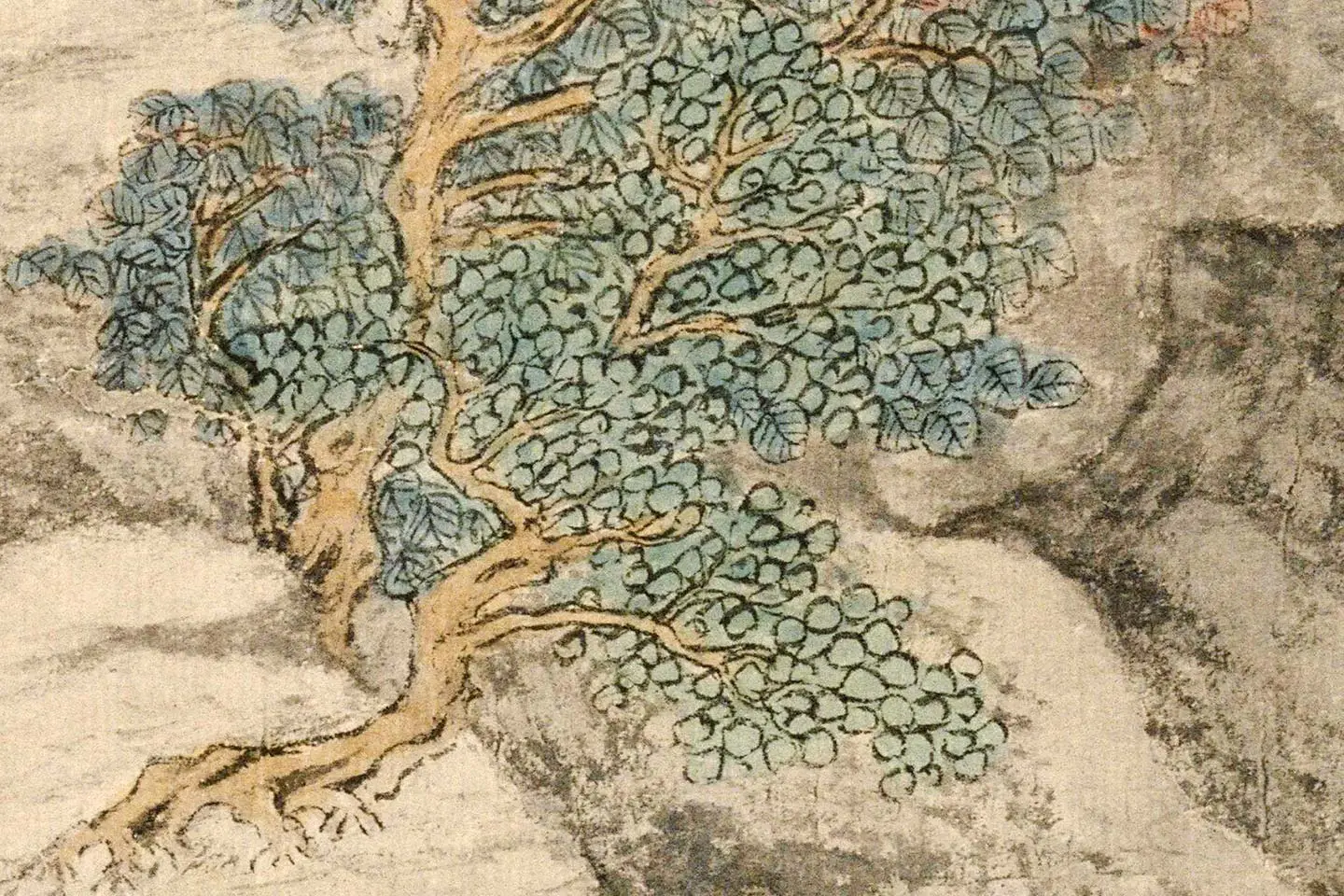 王蒙《葛稚川移居图》局部 (5)