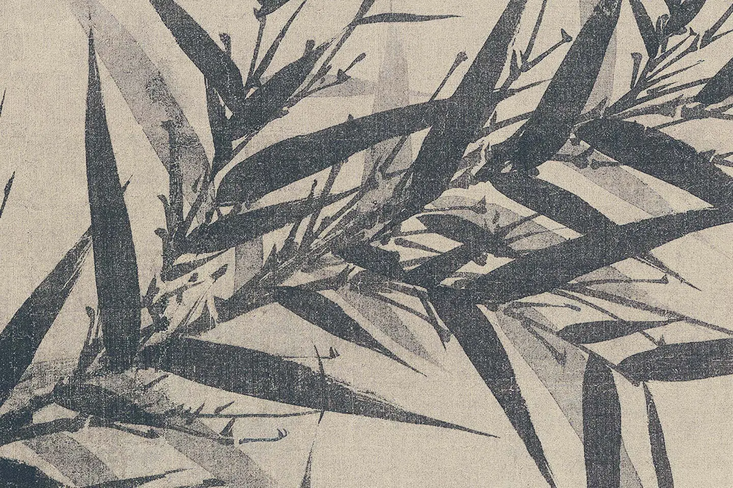 文同《墨竹图》高清大图局部 (3)