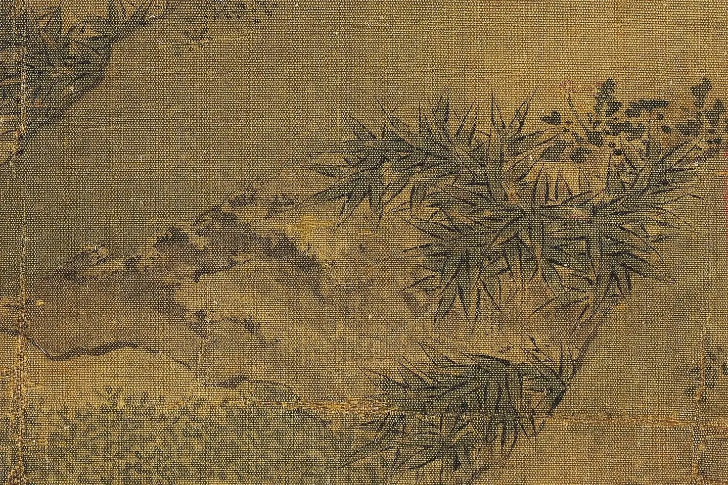 惠崇《秋野盘雕》高清大图局部 (6)