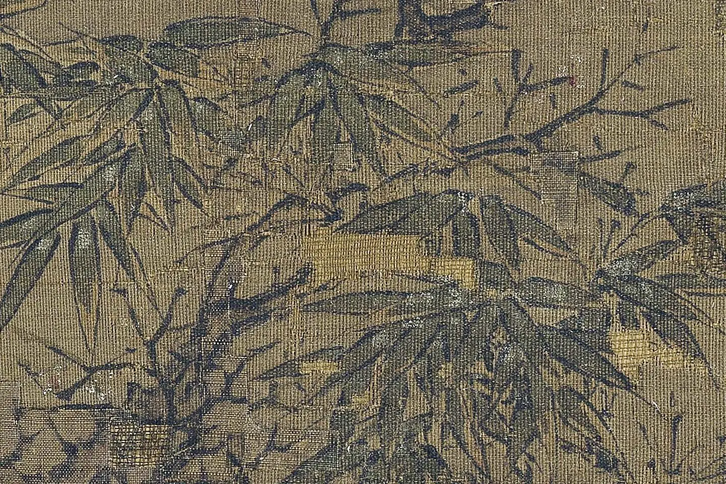 惠崇《寒林鸳鸟图》高清大图局部 (3)