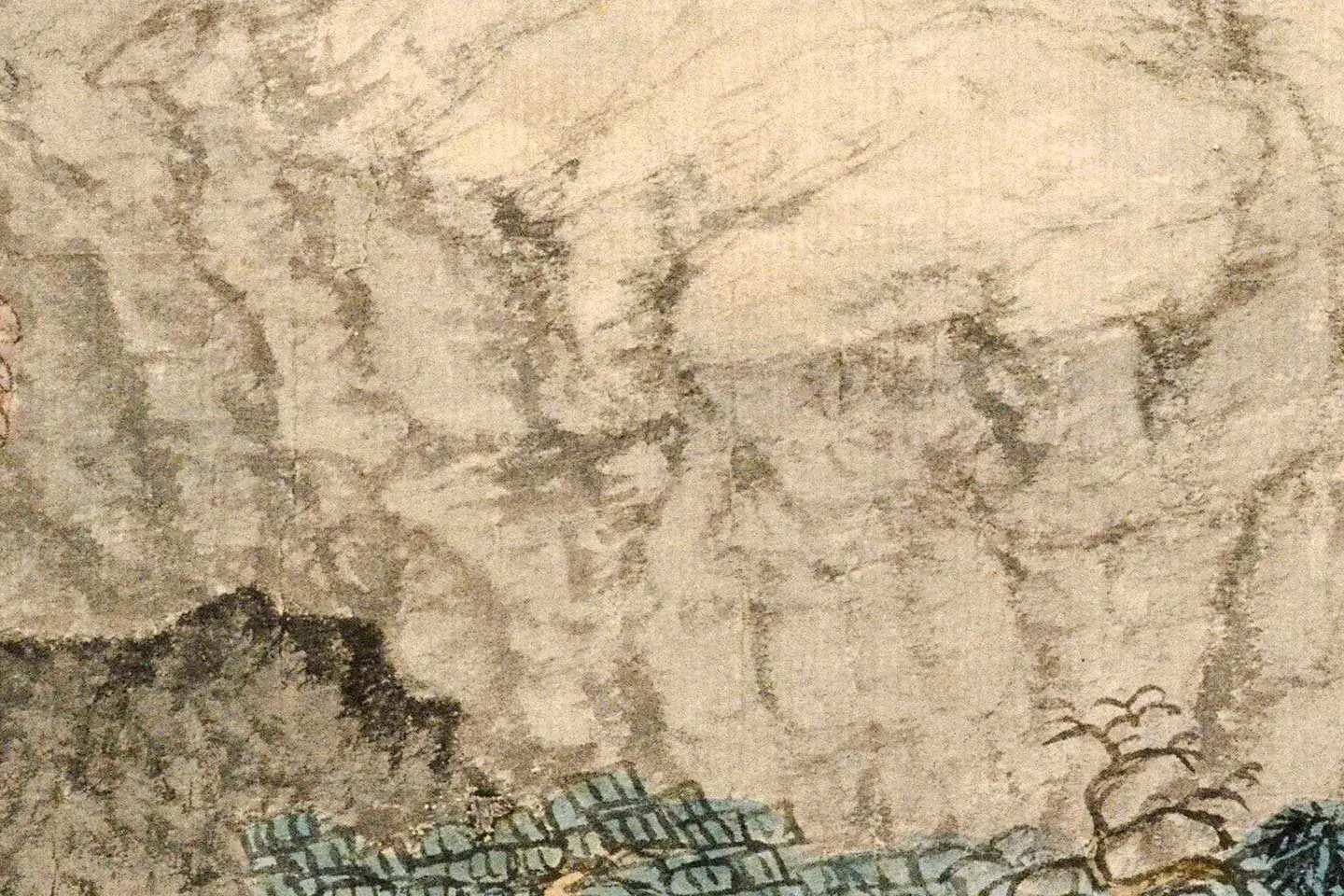 王蒙《葛稚川移居图》局部 (8)