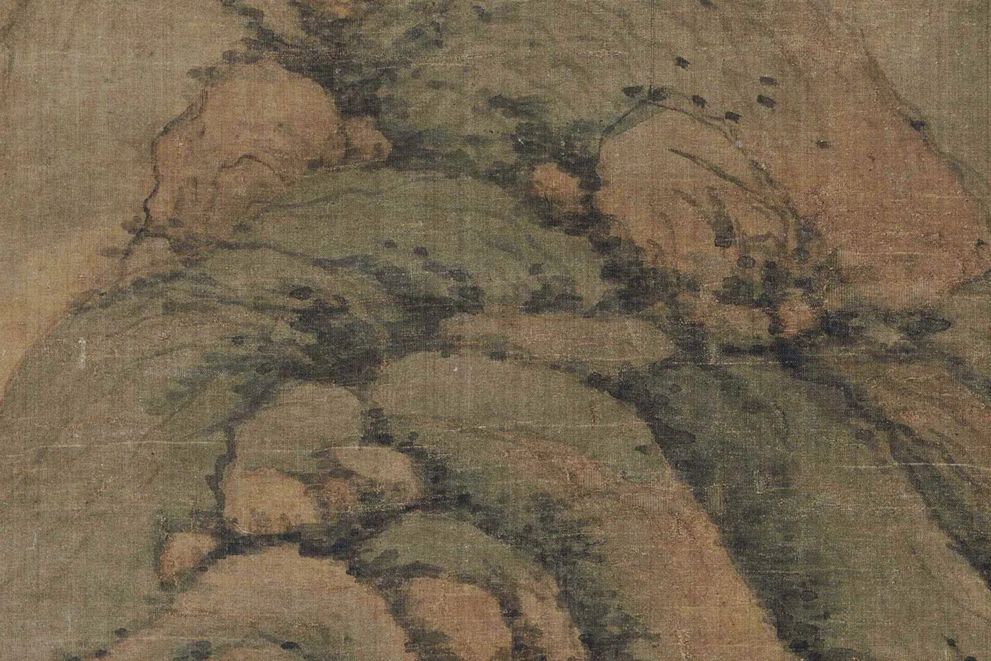 黄公望山水画《天池石壁图》局部 (10)