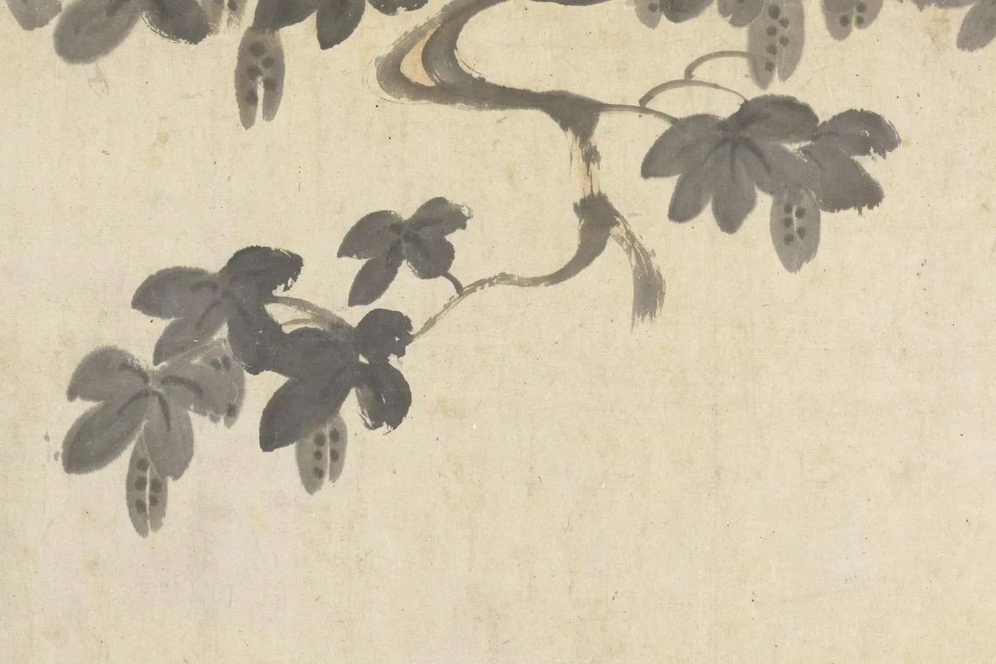 朱耷人物画《东坡朝云图》局部 (3)