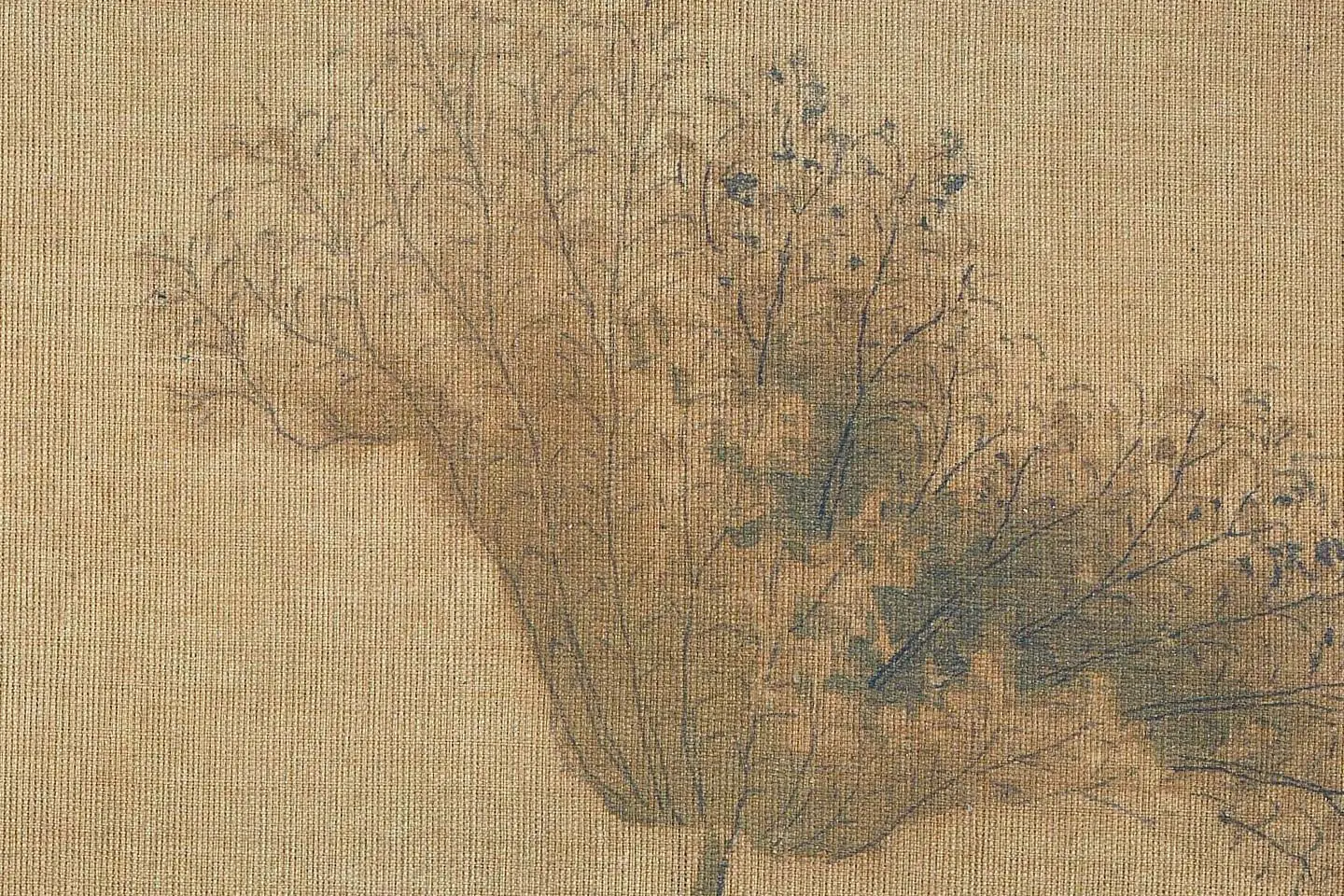 惠崇《秋渚文禽图》高清大图局部 (4)