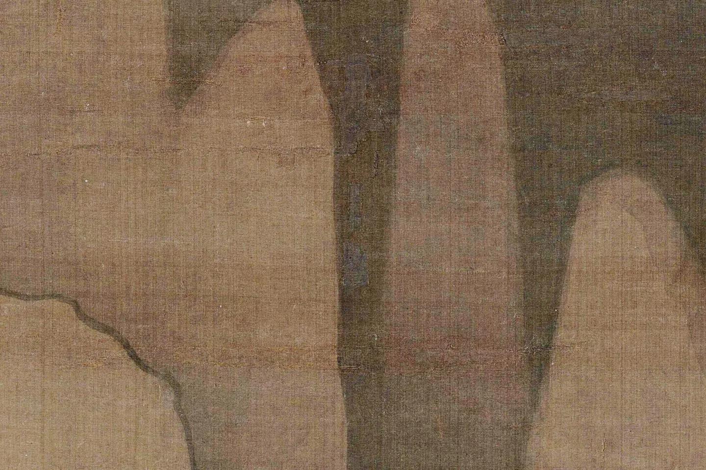 黄公望雪景山水《九峰雪霁图》局部 (10)