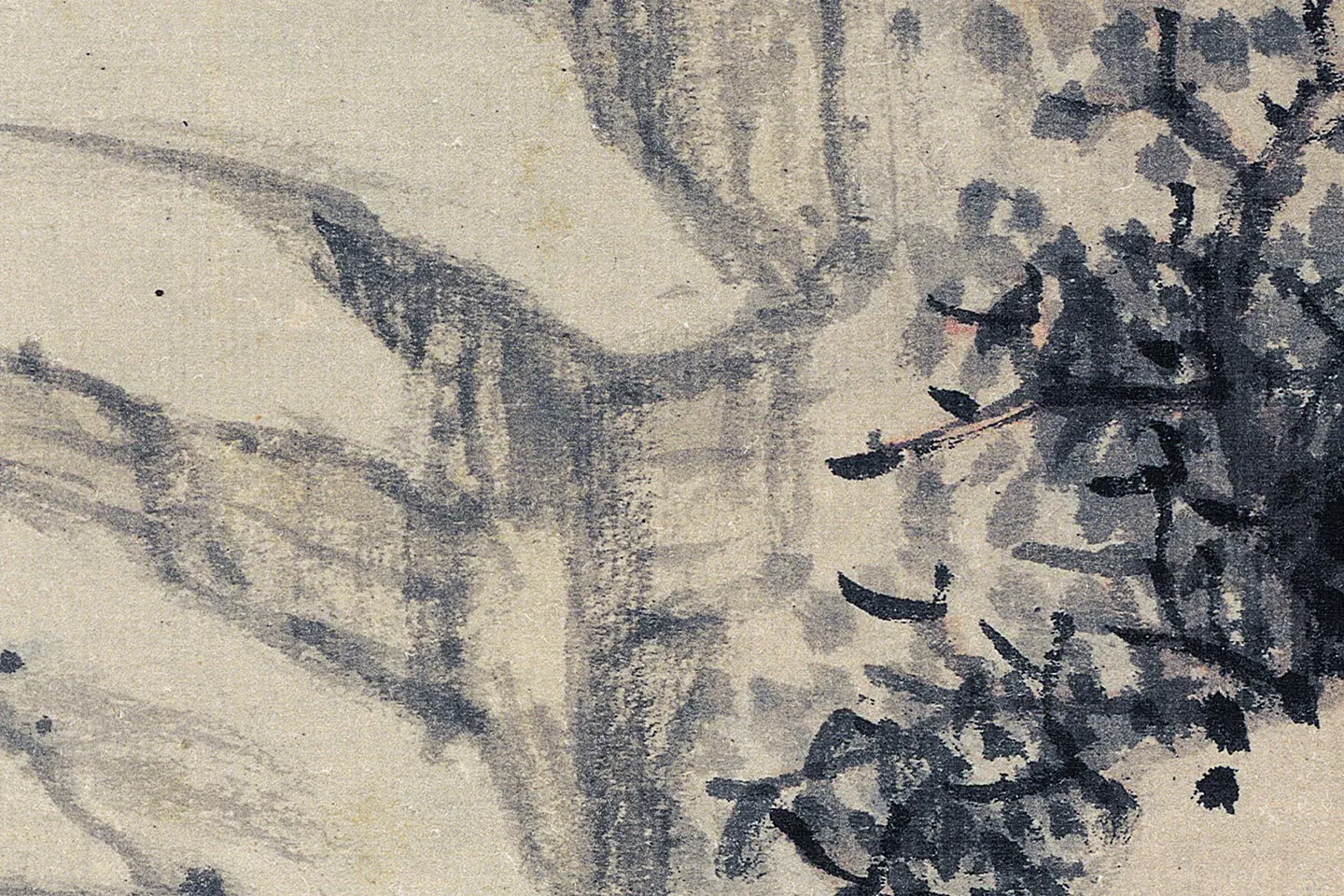 沈周山水画《魏园雅集图》高清大图局部 (8)