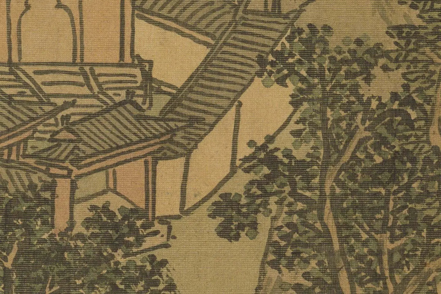 沈周山水《两江名胜图册》高清大图局部 (20)