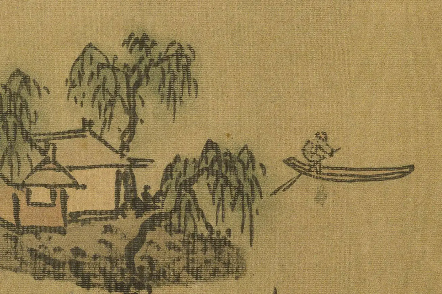 沈周山水《两江名胜图册》高清大图局部 (16)