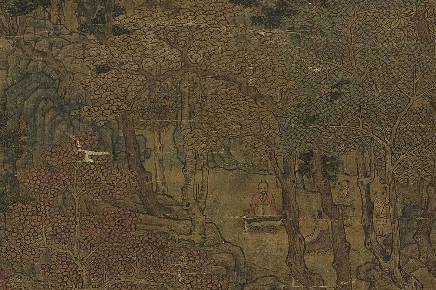 宋人秋山文会图局部 (2)