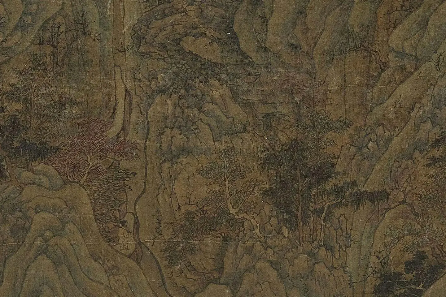 宋人秋山文会图局部 (4)