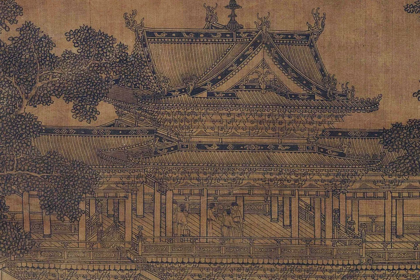 李容瑾汉苑图高清大图局部 (1)