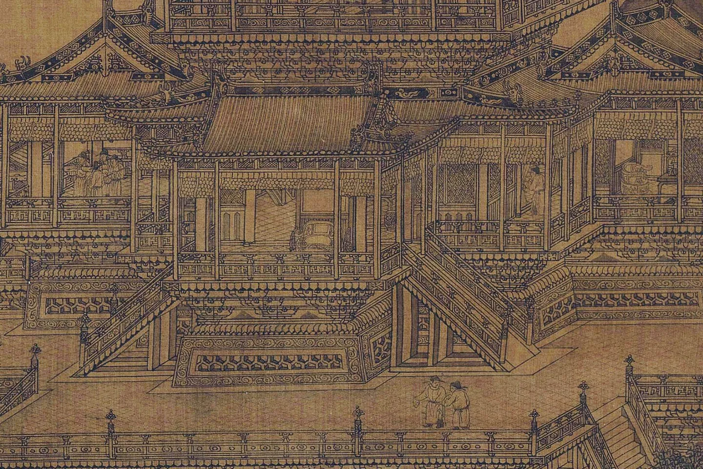 李容瑾汉苑图高清大图局部 (5)