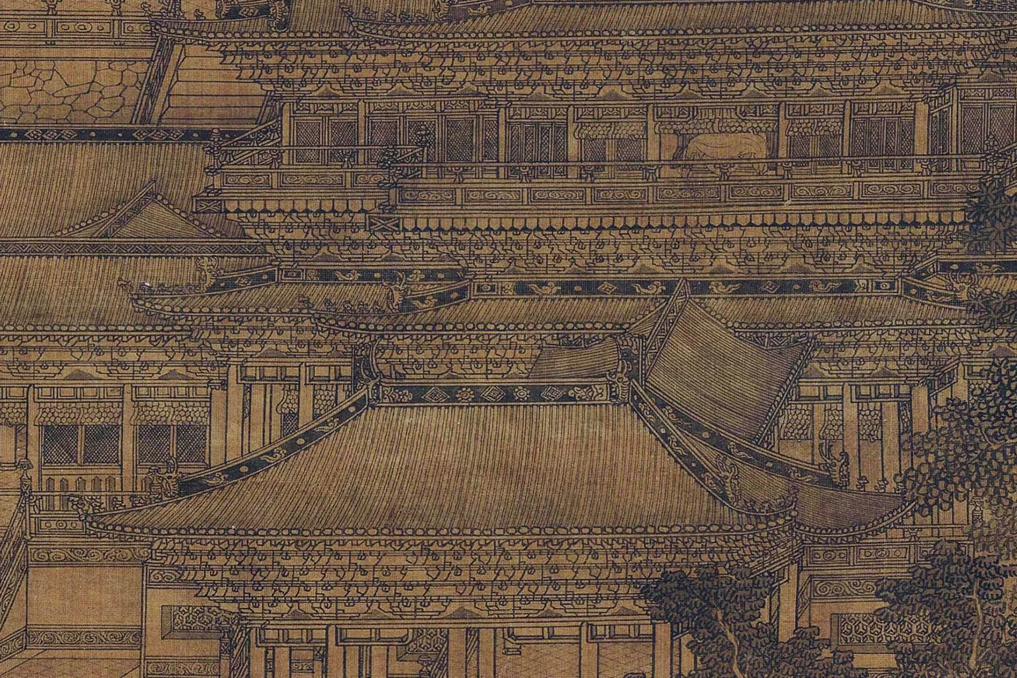 李容瑾汉苑图高清大图局部 (3)