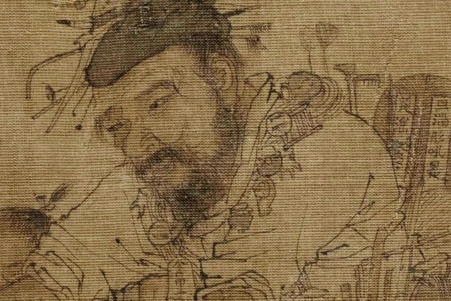 李嵩《货郎图》局部 (1)