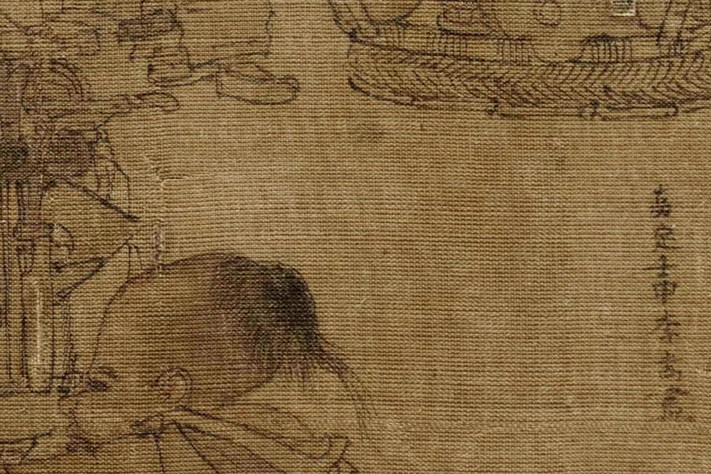 李嵩《货郎图》局部 (4)