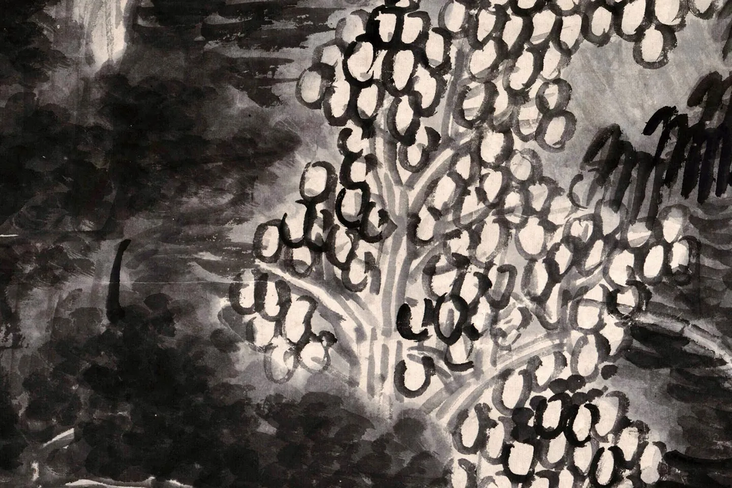 龚贤《松林书屋图》高清局部图 (5)