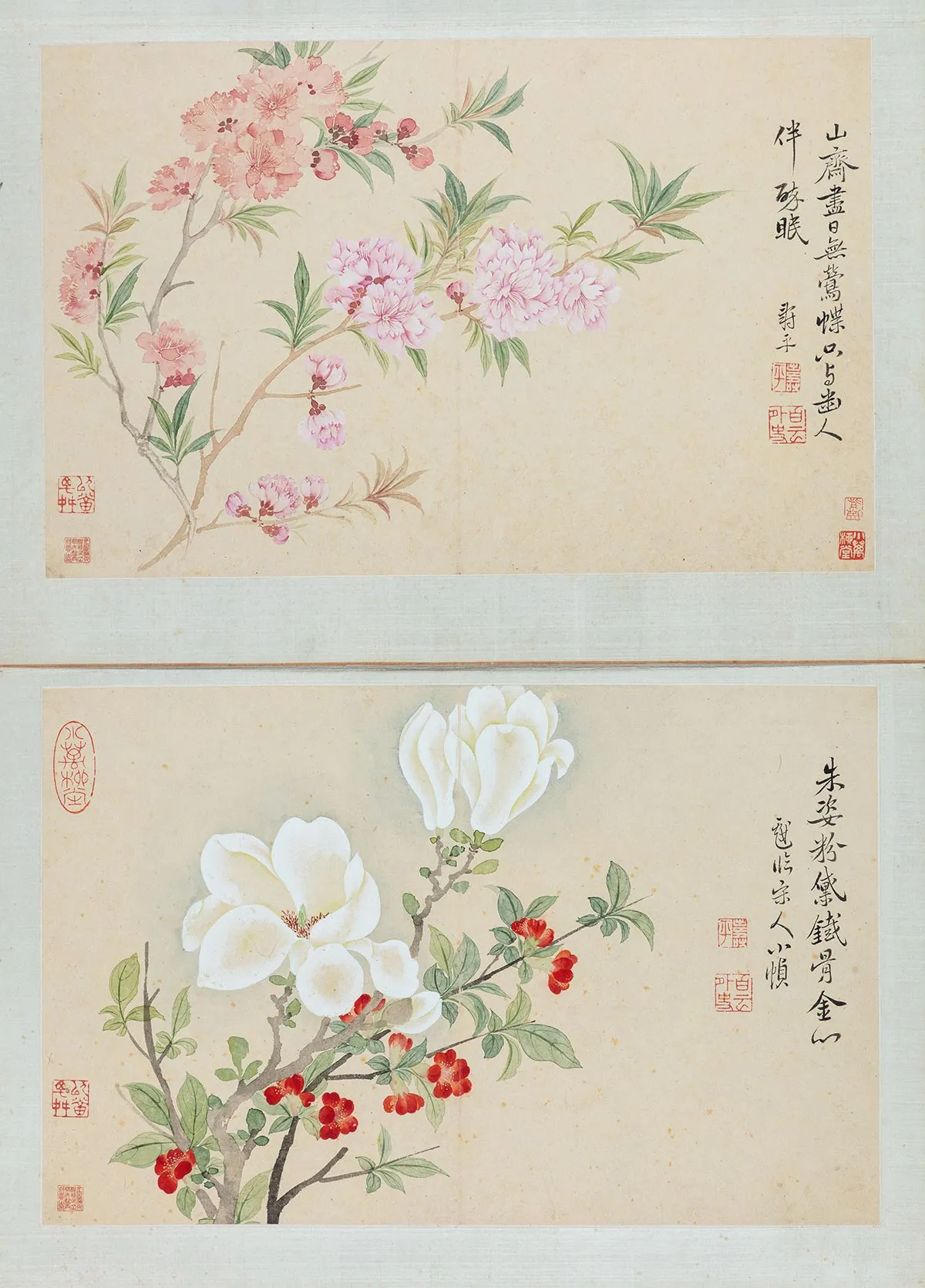 恽寿平花卉册 (2)