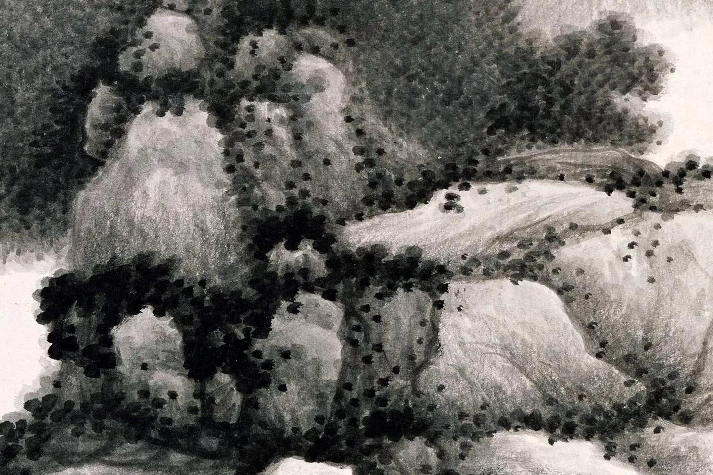 清龚贤山水图册局部 (7)