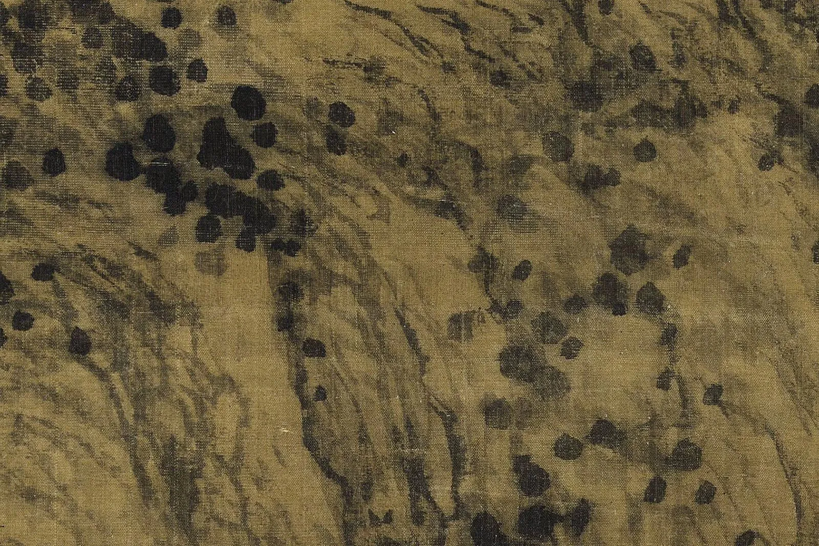 王蒙《松山书屋图》高清大图局部 (4)