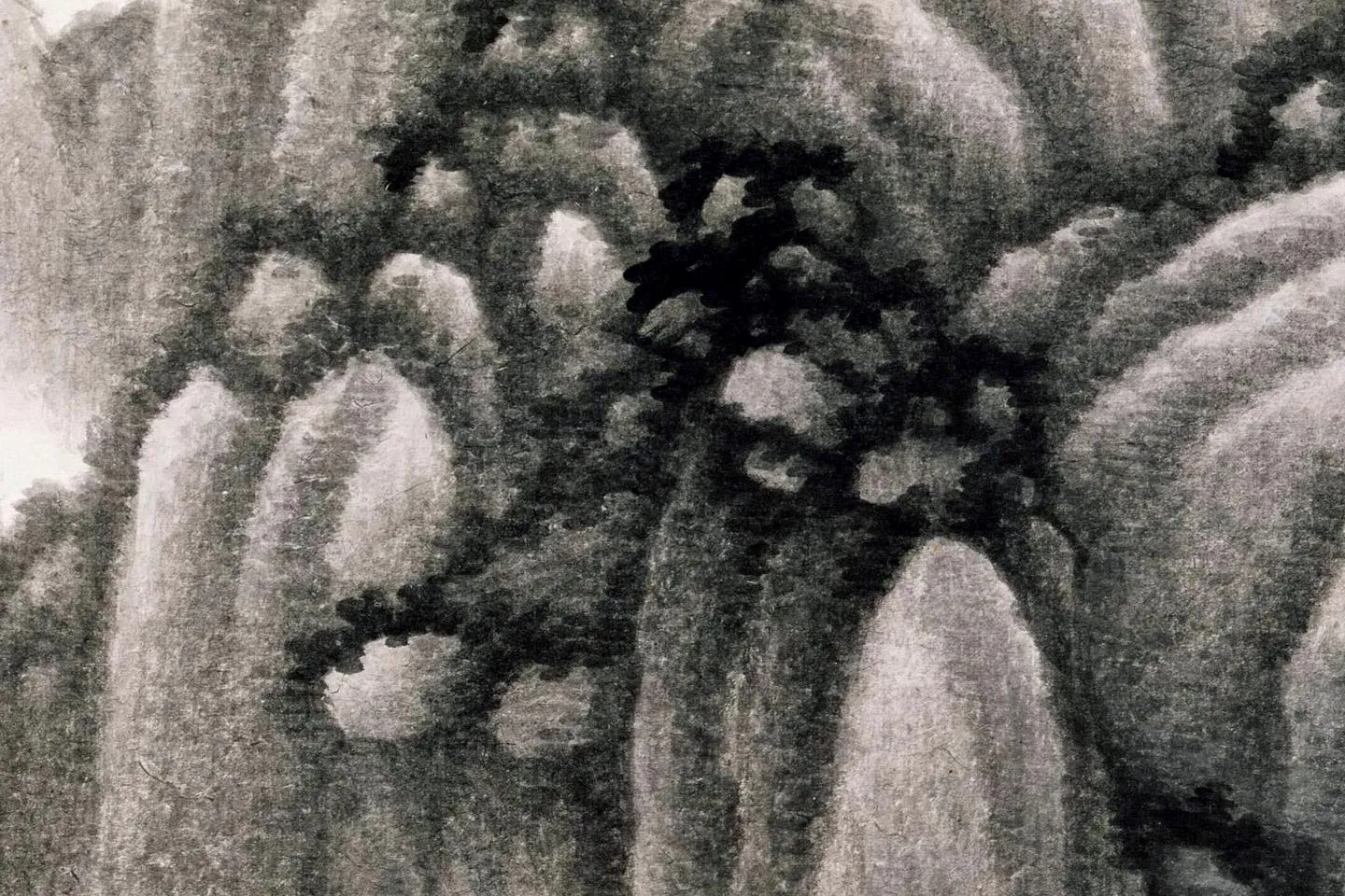 清龚贤山水图册局部 (13)