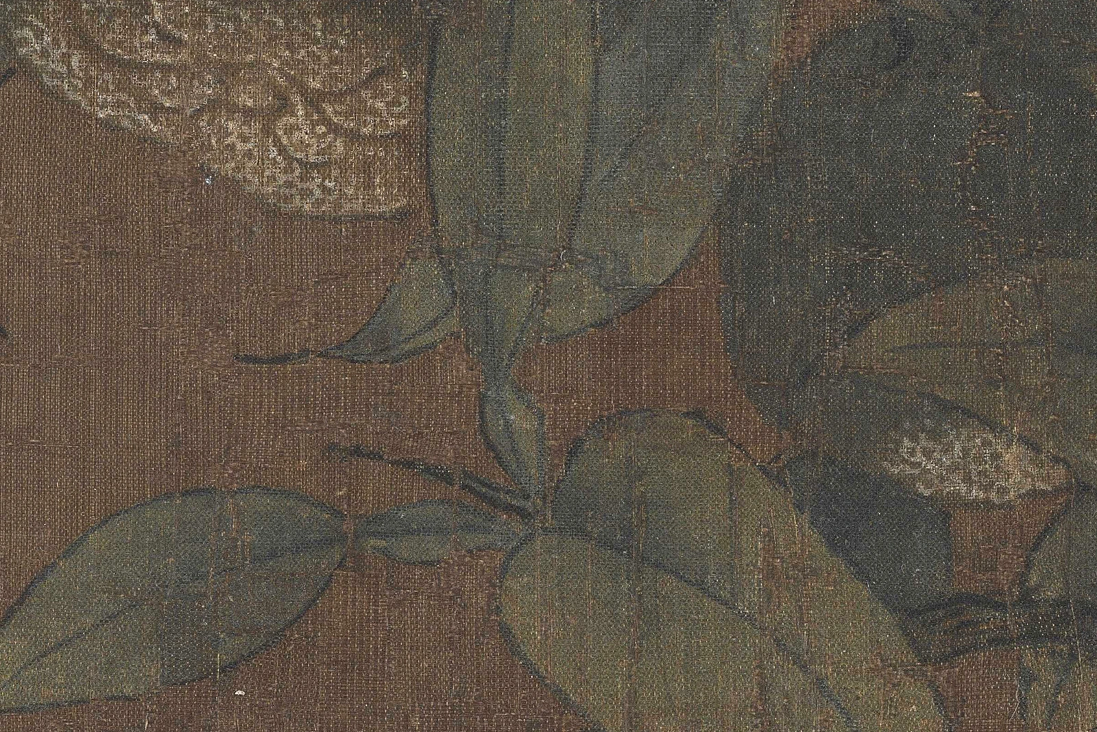 南宋马麟橘绿图高清大图局部 (3)