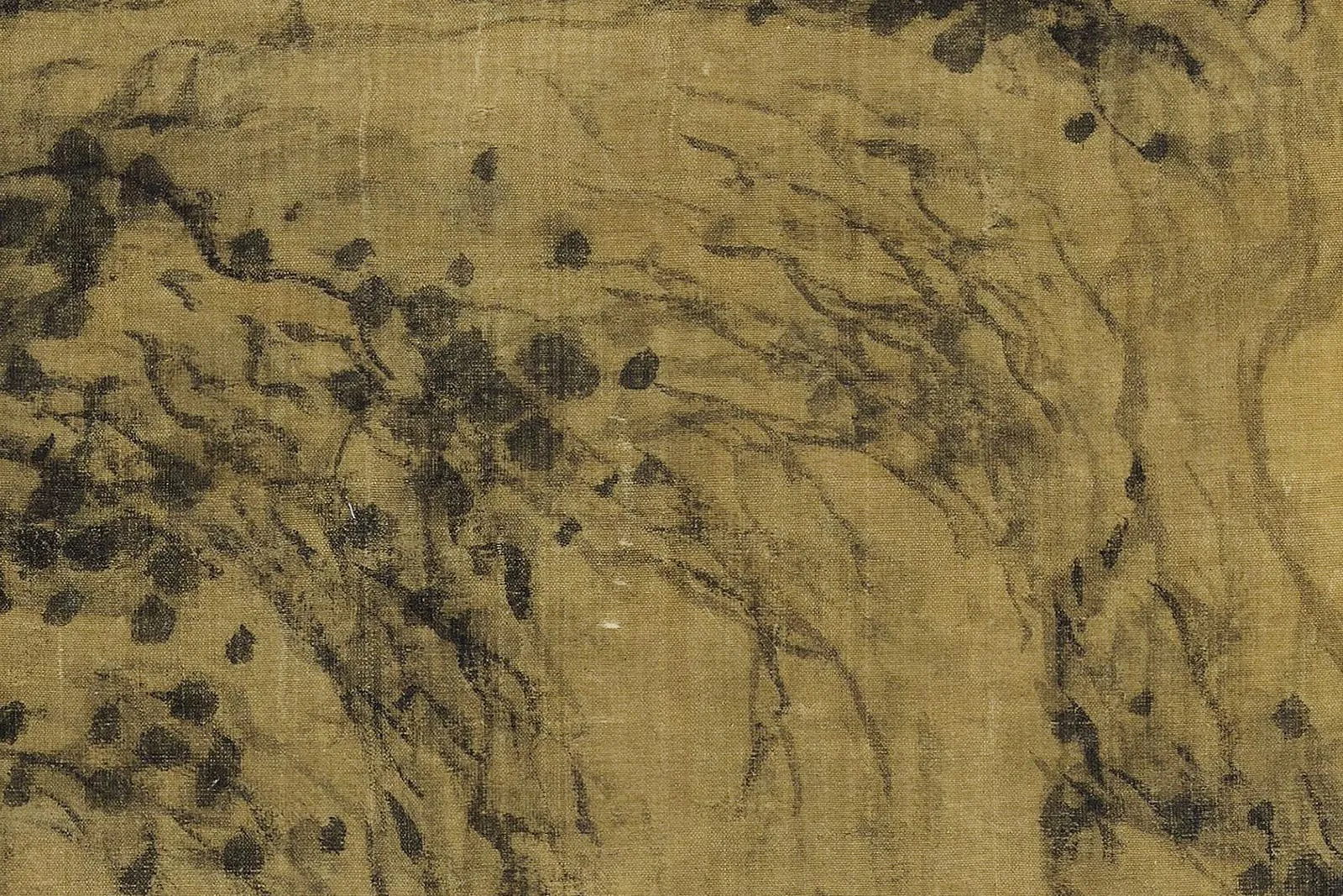 王蒙《松山书屋图》高清大图局部 (2)