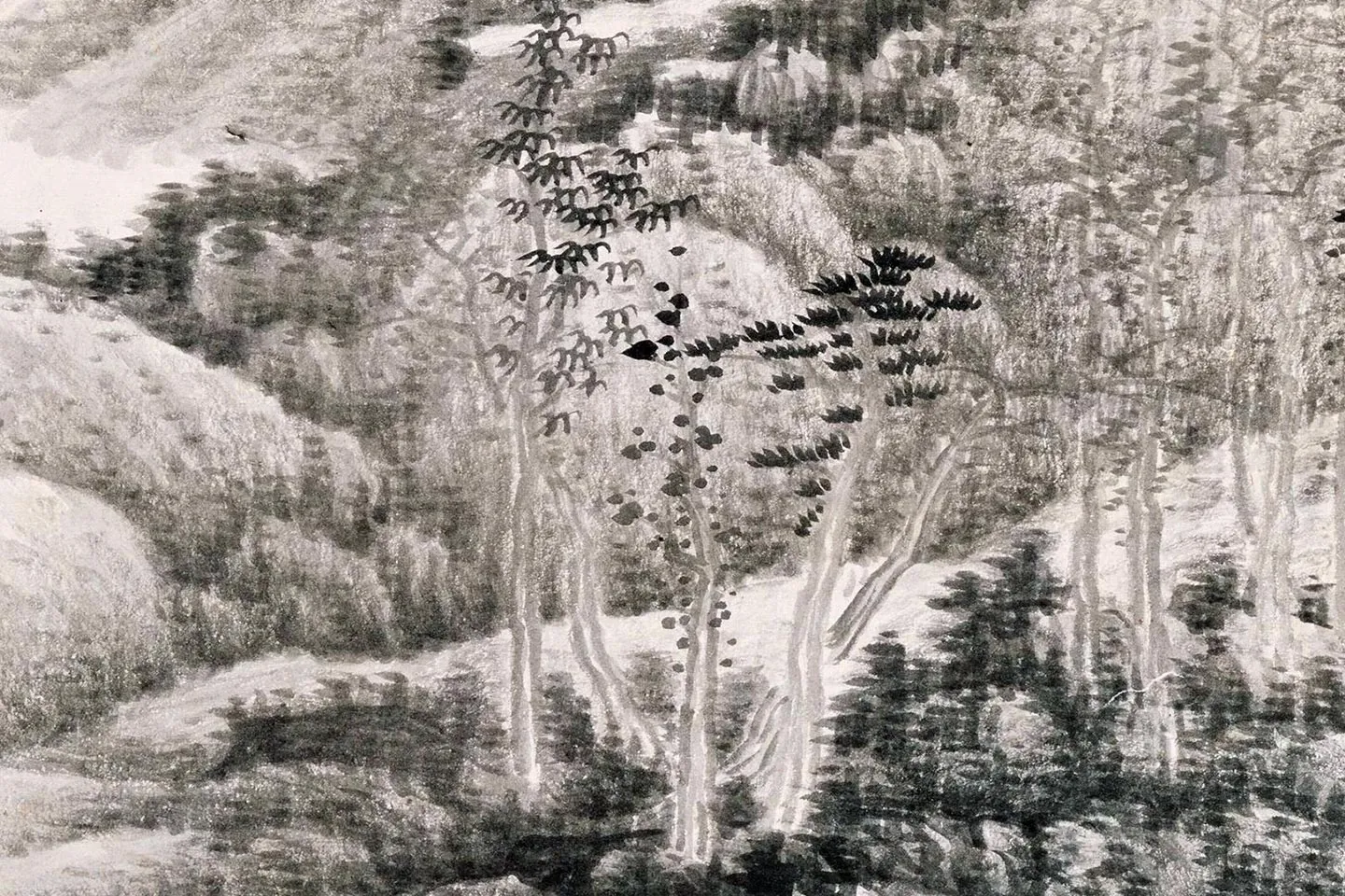 清龚贤山水图册局部 (14)