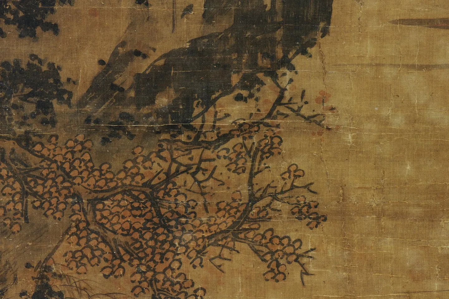 传元吴镇《后赤壁赋图》局部 (2)