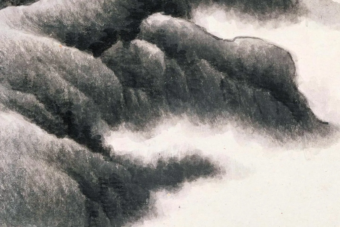 清龚贤山水图册局部 (5)