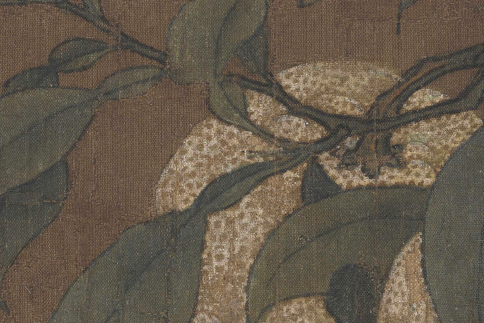 南宋马麟橘绿图高清大图局部 (2)