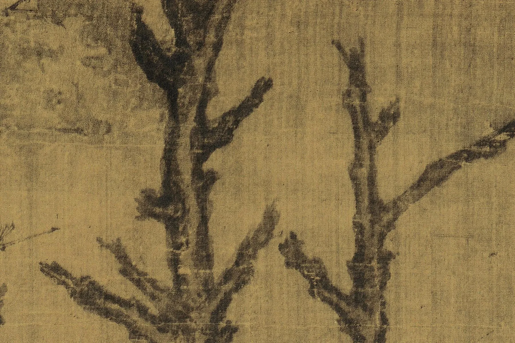 崔白《双喜图》超高清大图局部 (9)