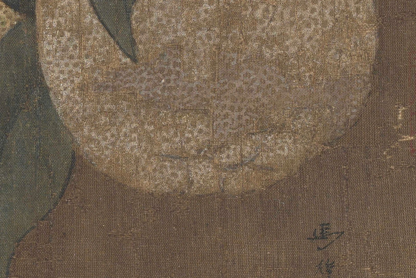 南宋马麟橘绿图高清大图局部 (1)