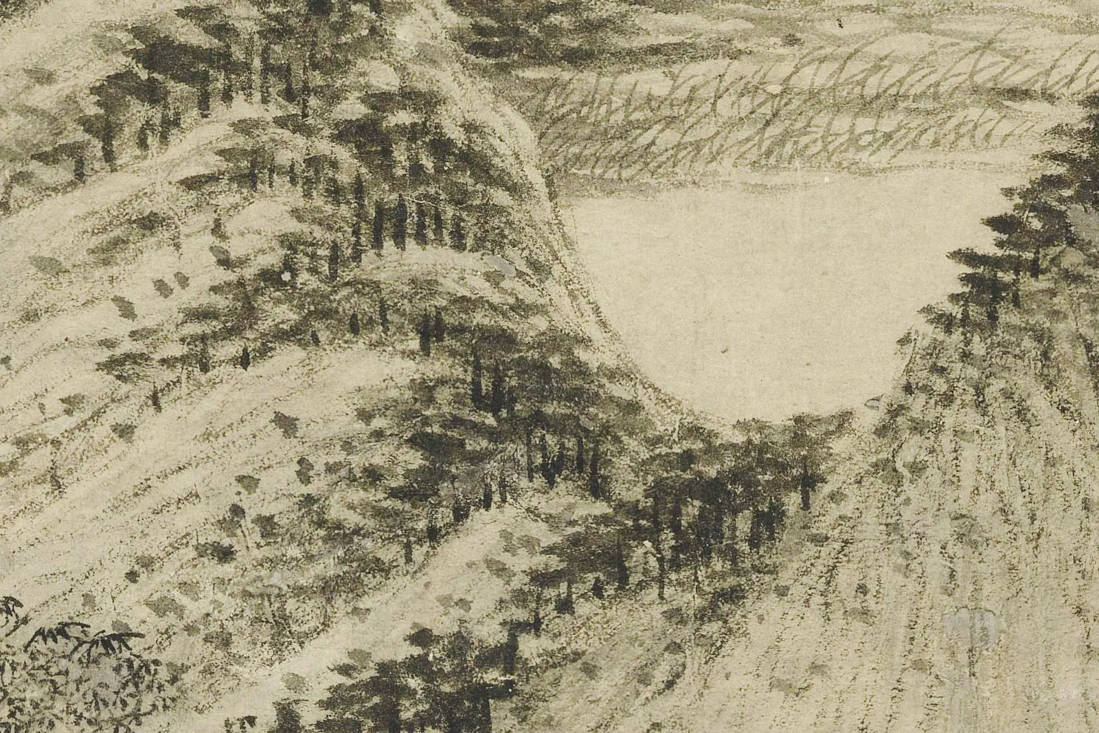 王蒙《花溪渔隐图》局部 (7)