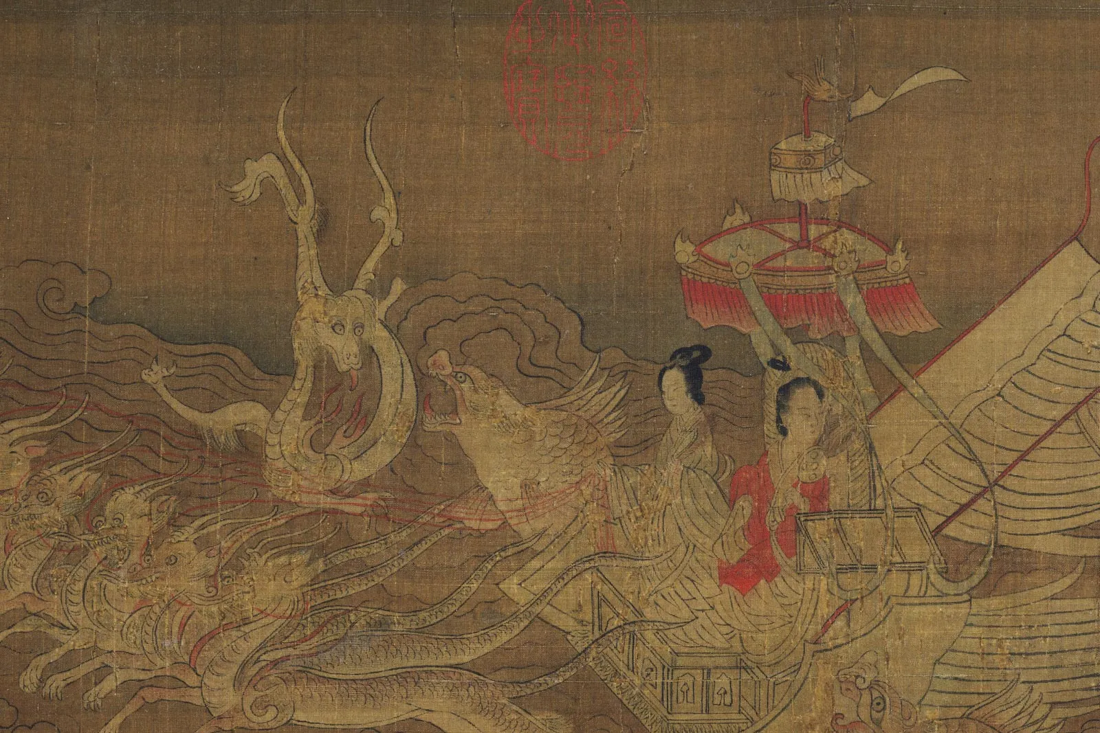 传晋顾恺之洛神图页局部 (2)