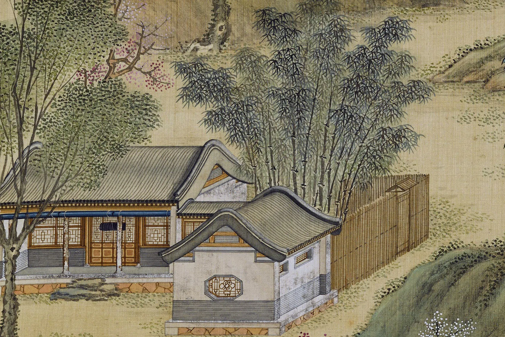 圆明园四十景图《廓然大公》超高清大图局部 (2)