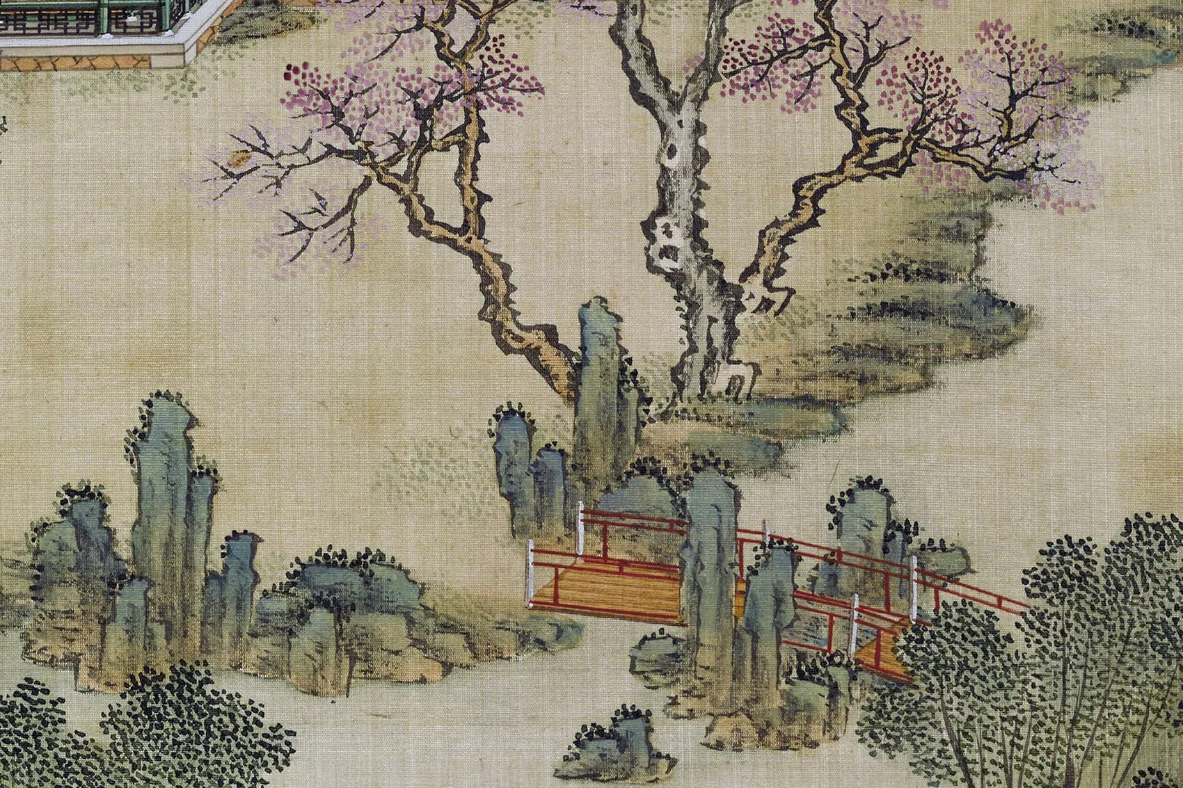 圆明园四十景图《坦坦荡荡》高清大图局部 (3)