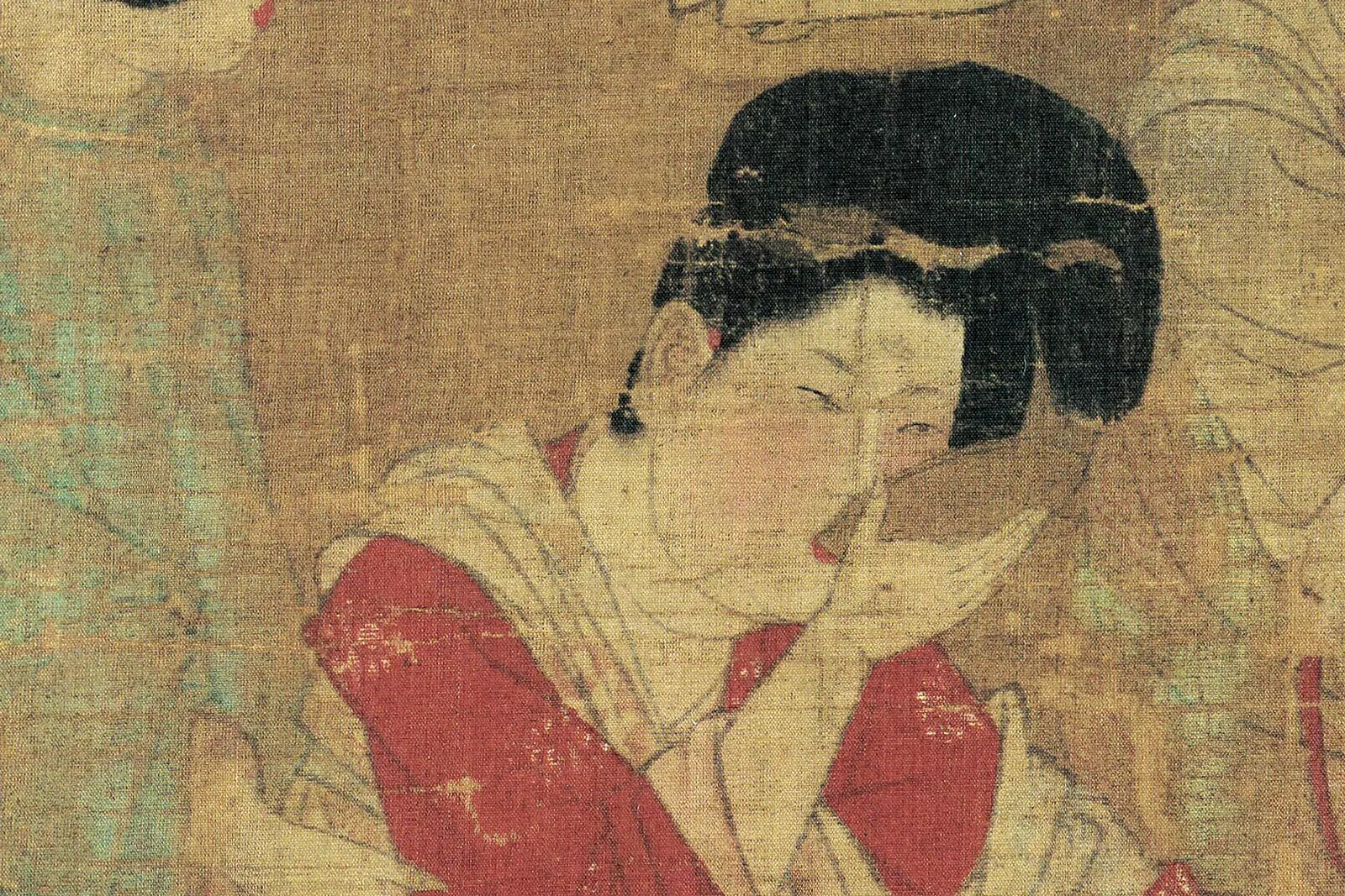 唐人宫乐图高清大图局部 (8)