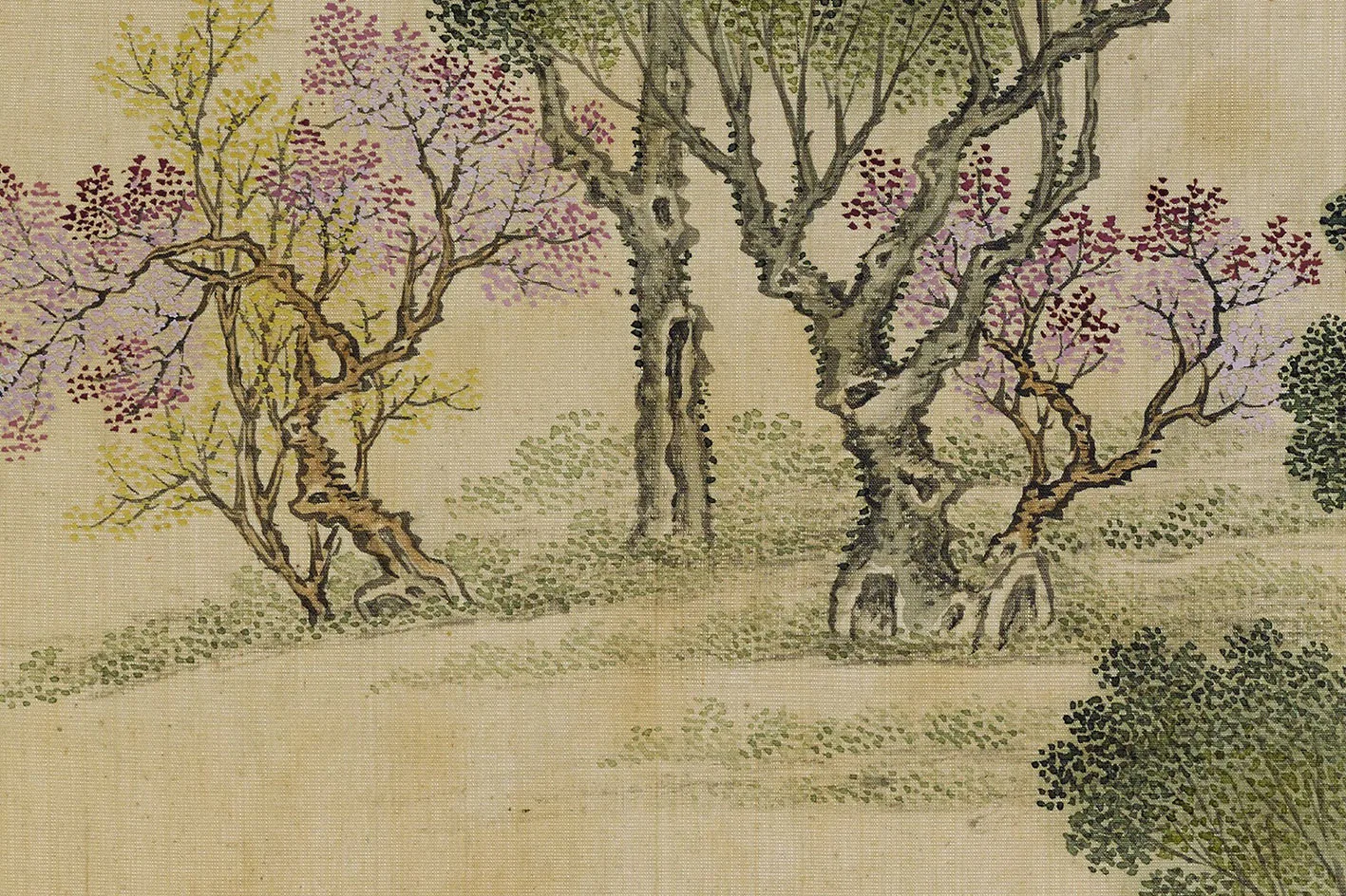 圆明园四十景图《山高水长》高清大图局部 (3)